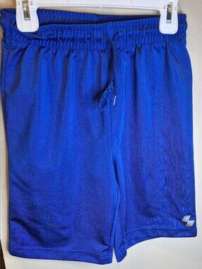 Boy's Athletic Blue Performance Shorts